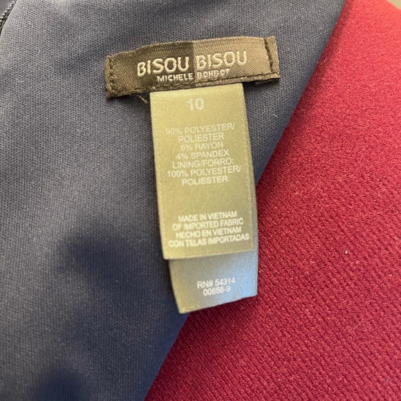 Blue Dress with Silver Decor - Picture 4 of 7